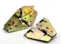 Large small spring table flap hinge Round table flap hinge Retractable folding round table butterfly hinge