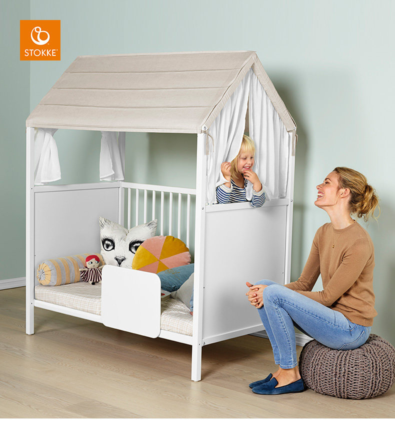 stokke home 婴儿床实木儿童床儿童房床进口高档童床