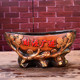 The new creative personality retro ceramic terracotta pots large potted plants Pachira home gardening pots The new creative personality retro ceramic terracotta pots large potted plants Pachira home gardening pots