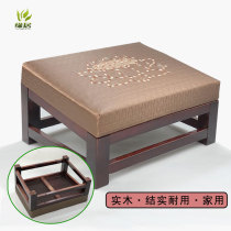Solid wood benches worshipping pats worshiping malls meditation mats Buddha kneeling Lotus household Buddha supplies