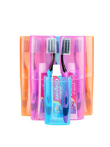 Business travel toothbrush set Travel outdoor supplies Portable wash bag Toothpaste toothbrush towel storage mouthwash cup