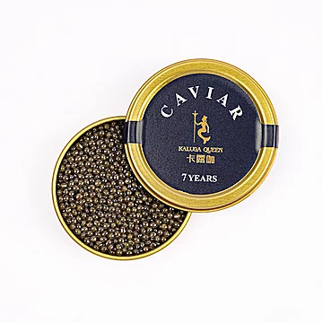 卡露伽7年生鲟鱼子酱caviar30g即食鱼子酱[20元优惠券]-寻折猪