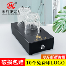 Custom acrylic hotel tooth box storage box Consumable box Hotel guest room disposable toiletries box