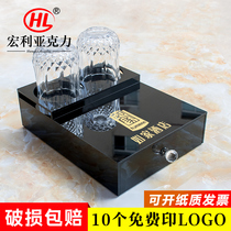 Hotel acrylic sink supplies dental box storage box Hotel guest room disposable supplies box customization