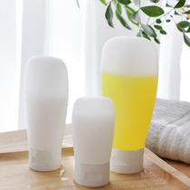 Hose extrusion bottle portable travel set flap PE lotion bottle facial cleanser shampoo small empty bottle