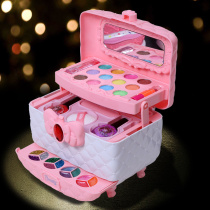 Children's cosmetics toy suit non-toxic girl water-washed nail polish little princess makeup box girl birthday gift