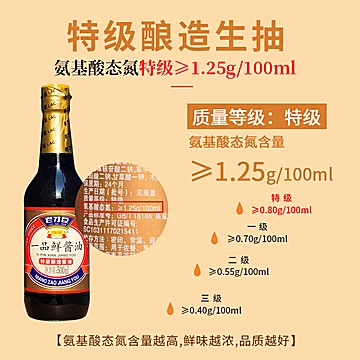 4大瓶装！老才臣香醋料酒一品鲜酱油香菇酱[10元优惠券]-寻折猪