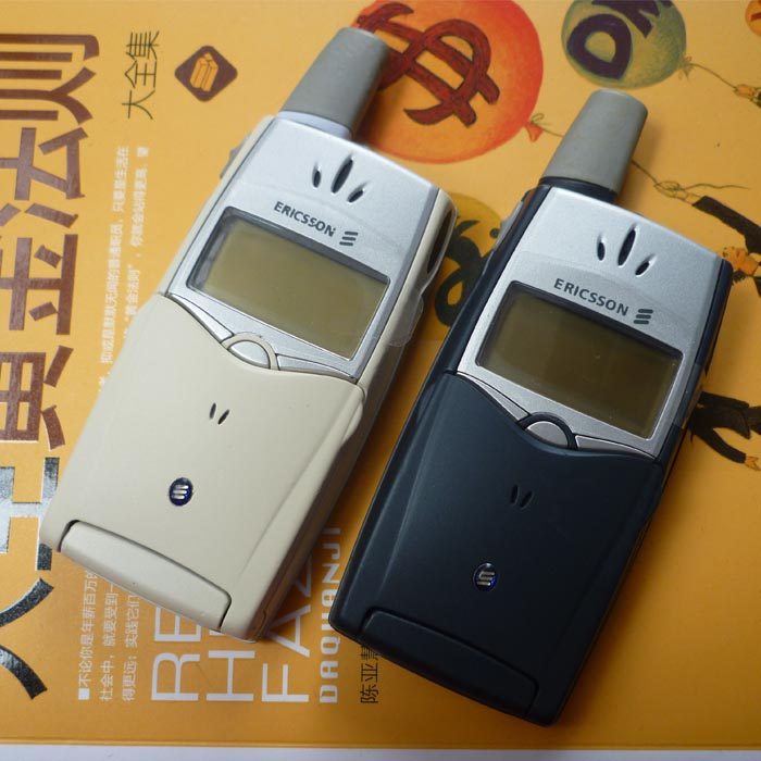 原装无修过爱立信 t39mc 经典老款收藏怀旧下翻盖备用手机