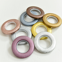 Curtain accessories Curtain ring perforated ring Nano silencer ring Curtain hanging ring Roman rod accessories 40pcs