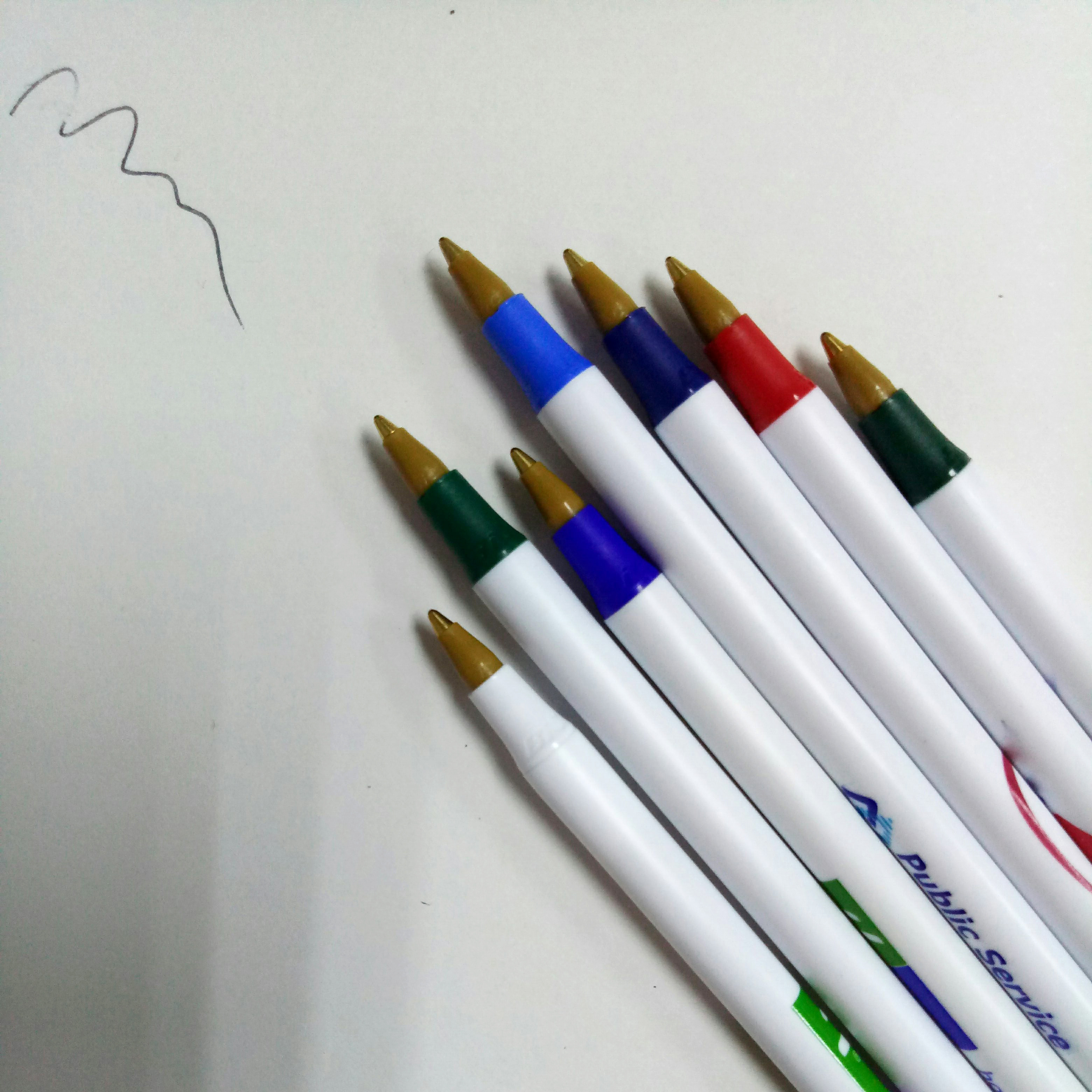 美国bic圆珠笔 penbeat专用笔 合作款比克笔 旧款bic笔 黑色笔