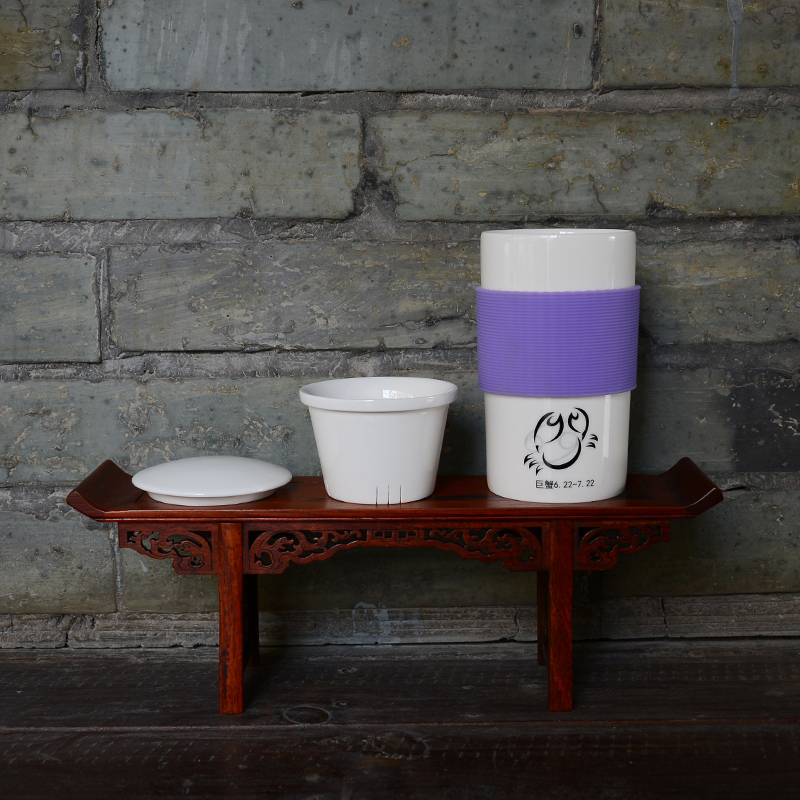 The zodiac mass Chinese style of ceramic cup custom filter new creative students ultimately responds a cup of sweet cup