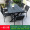 6 chairs with flat armrests+150 * 90cm large plastic wood long table