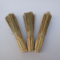 Kitchen household brush pot bowl old-fashioned brush natural non-stick oil handmade sorghum seedling broom brush pot artifact good helper