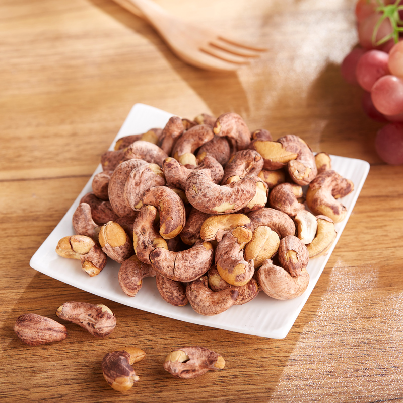 【大脚师傅】紫皮熟腰果仁100g