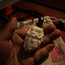 Piankouzhai Ivory Fruit Hand-carved Chinese Dragon Traditional Ivory Carving Craft Dragon Carving