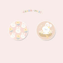 Rabbit paper phone holder