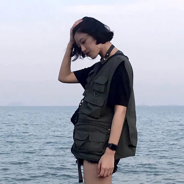 ການເກັບກູ້ພິເສດ Rothco pocket functional vest tactical vest jacket couple trendy brand ins super popular for men and women