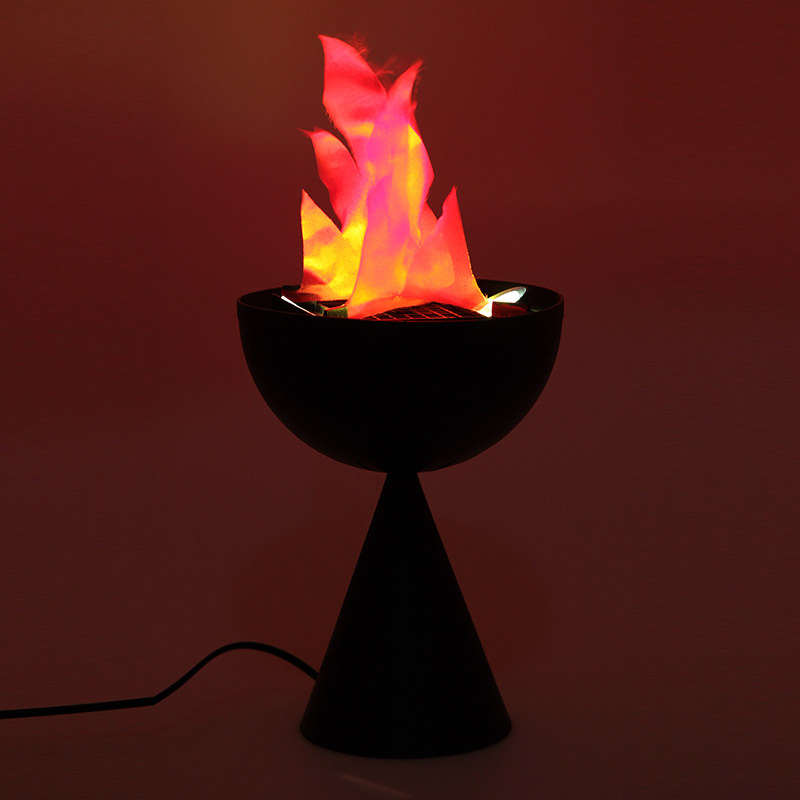 高清 千奇坊装饰道具led电子火盆ktv酒吧鬼屋火焰灯婚庆大号仿真火盆
