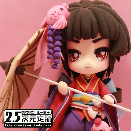 【末日】阴阳师手游神乐手办定制超轻粘土手办定制