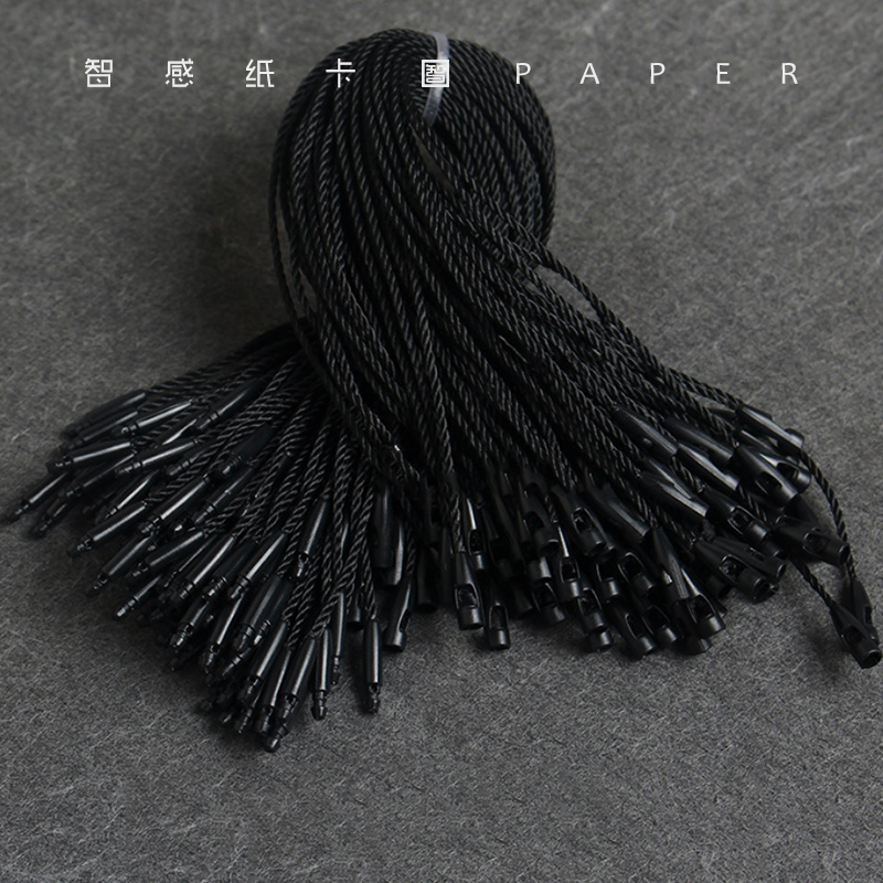 clothing tag rope fashion  hanging tablets sling tag line mother and child bule hand-on rope universal lanyard customized