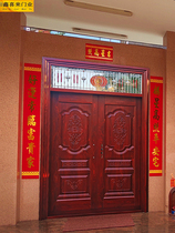 Stainless Steel Gate Double Open Open Four Open Countryside Home Rural Entrance Patio Door 304 Anti-theft direct Xin Xin