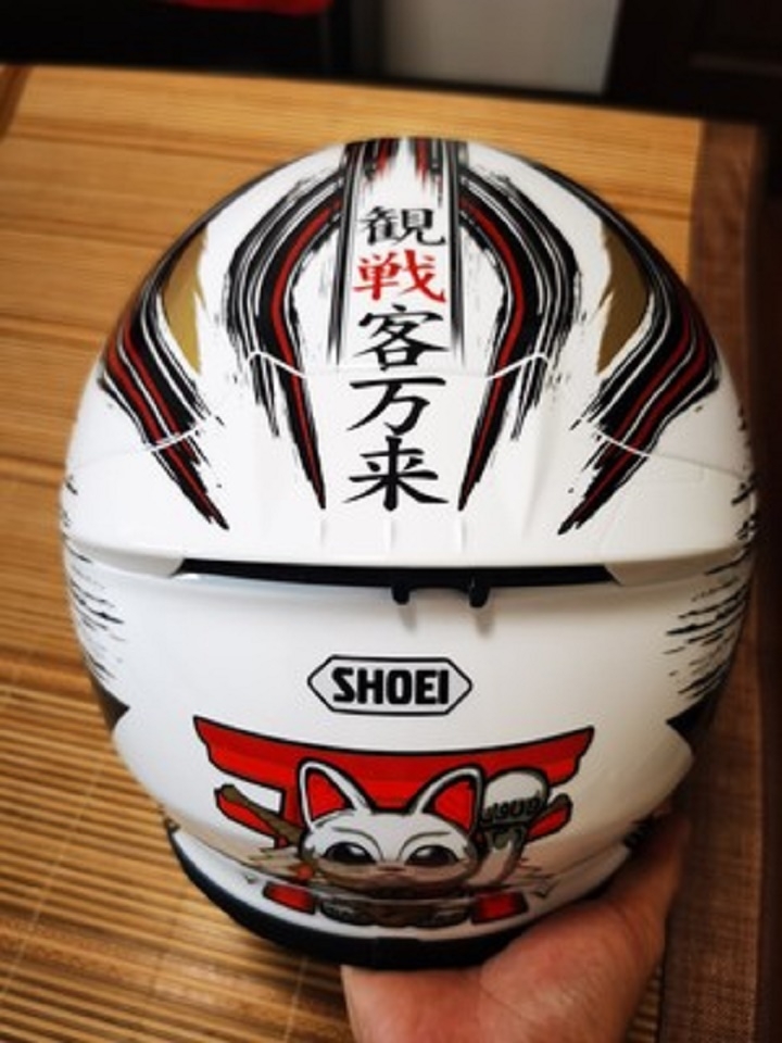 shoei z7 限量版招财猫赛道盔