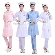 Nurse clothes beauty salon beautician embroidery pharmacy doctor clothes for men and women Summer short sleeve white coat long sleeve work clothes