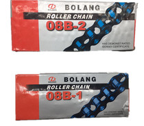 4 points 08B single and double row industrial chain drive chain sprocket Hangzhou Bolang 08B standard roller chain