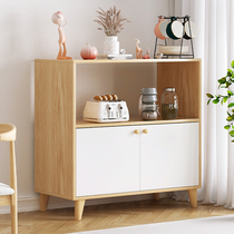 Family dining side cabinet Simple modern tea cabinet Light luxury locker kitchen cupboard cabinet living room leaning against wall cabinet