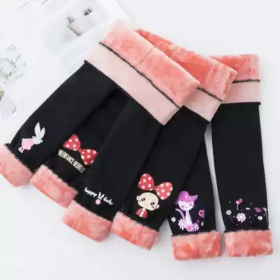 7 girls inner pants plus velvet thickened autumn and winter clothes 8 girls cotton pants 12 years old 5 baby warm trousers 9 outside wear