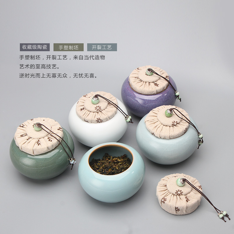 TaoMingTang five ancient jun porcelain tea pot to calving brother store receives your up up hermetic storage tank size