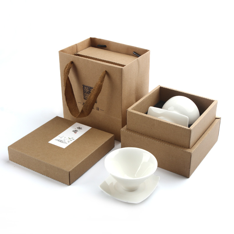 TaoMingTang ceramic cups kung fu bowl jade porcelain dehua hand master single CPU personal cup sample tea cup hat to CPU