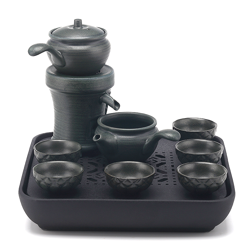 TaoMingTang lazy automatic kung fu tea set ceramic tea set tea service of tea of tea ware fambe restoring ancient ways