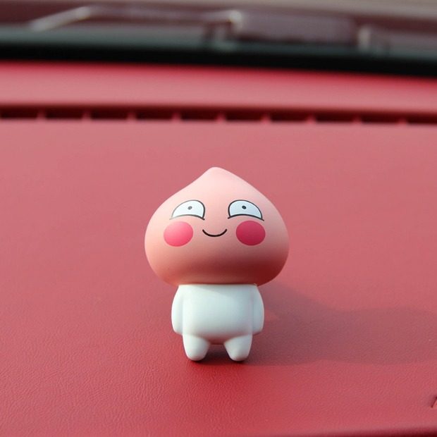 韩国正品代购 超萌kakao 车载香水屁桃除异味风口香水汽车香氛