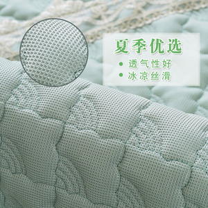 沙发垫秋冬四季欧式布艺坐垫简约现代加厚防滑纯色沙发套罩巾定做