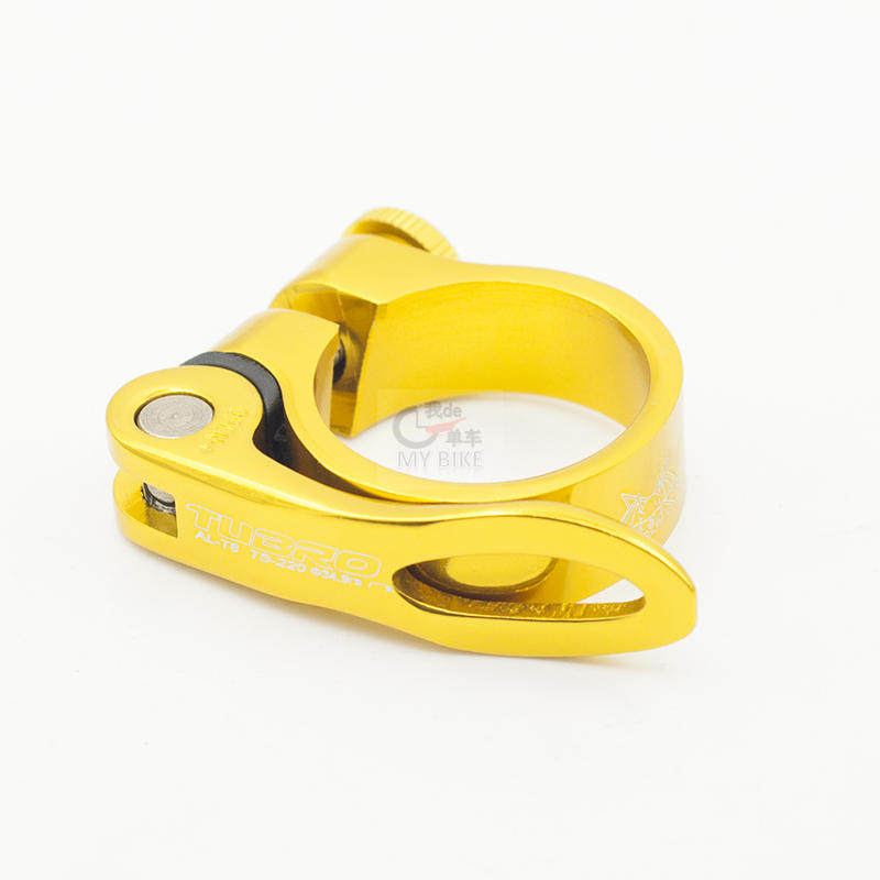 正品tubro座管快拆头 34.9mm山地车公路车彩色超轻座管夹固定头