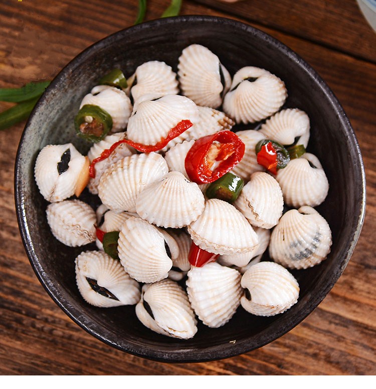 醉银蚶 毛蚶 醉蚶子 泥蚶 下饭菜宁波产海鲜腌制海鲜共1400克包邮_7折