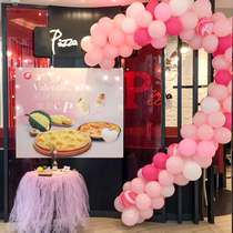 Birthday creative balloon connection strip Irregular shaped balloon chain Wedding wedding room decoration party decoration