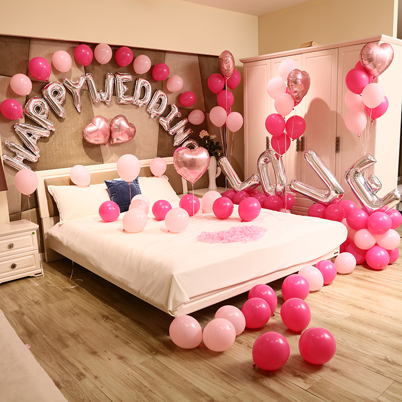 New Houses Arranged Marriage Room Decoration Balloon Wedding