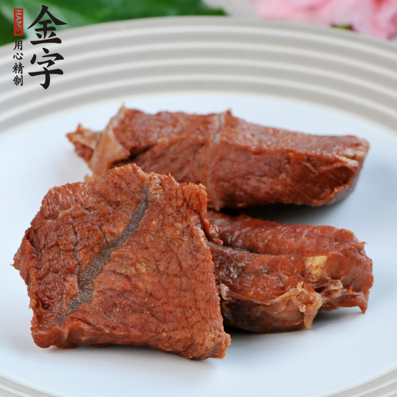 金字Bia唧牛肉45g*6包五香味 零食手撕牛肉片产品展示图3