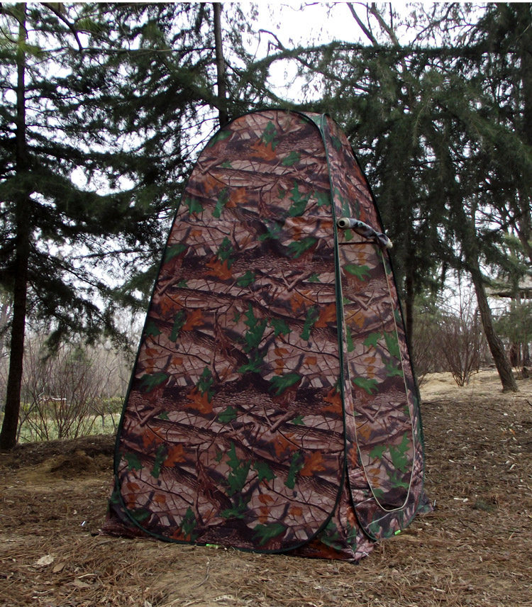 户外迷彩观鸟棚钓鱼洗澡沐浴保暖摄影模特换衣更衣帐篷移动如厕所