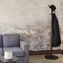 umbra wooden coat rack floor hanger bedroom clothes rack simple living room Creative clothes hook European adhesive hook