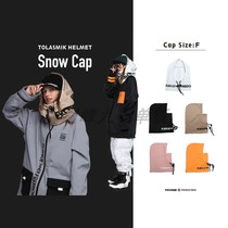 2122 new tolasmik snowboard wind snow hat helmet hat pullover wild waterproof anti-wind tide brand