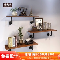 Multi-storey bookshelf solid wooden decoration on the wall of the clothing store wall wall wall wall wall wall wall wall wall wall wall wall wall wall