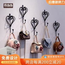 Clothing store display rack wall hanging hook point hanging single hook hanging hook Childrens clothing store womens clothing store wrought iron