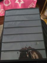 270g A4 Large double protection Philatelic album black loose-leaf inner page Black card loose-leaf thickened double-sided 7-line specifications