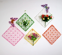 Pastoral style bouquet wall decoration home kindergarten school creative plant corner decoration wall decoration