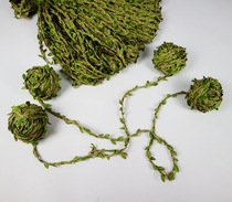 Green forest rattan green leaf hemp rope handmade diy decoration kindergarten natural corner environment layout