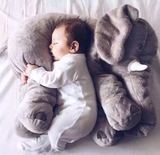 超柔软大象哄娃玩偶婴幼儿靠枕睡枕安抚抱枕