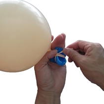 Inflatable balloon Knotter wedding birthday balloon tie artifact balloon knot labor-saving accessories color random hair